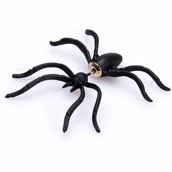 Ladies spooky spider ear rings.